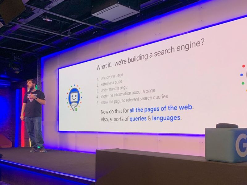 Palestra do Martin Splitt sobre The why & how of technical SEO