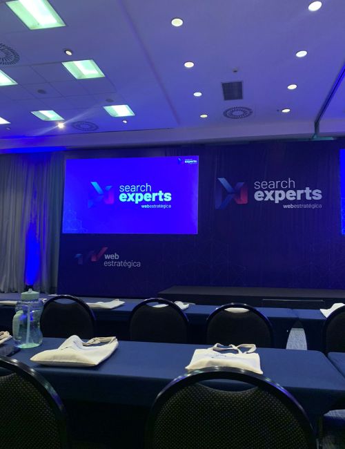 Palco do evento Search Expert