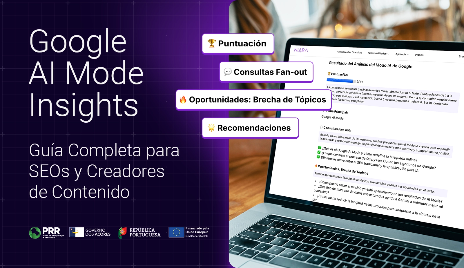 Banner del Google AI Mode Insights de Niara