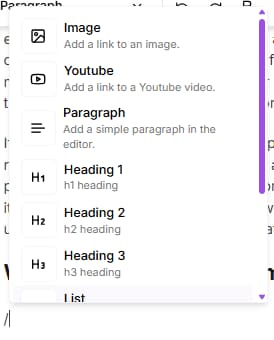 Niara's Content Workflow quick commands