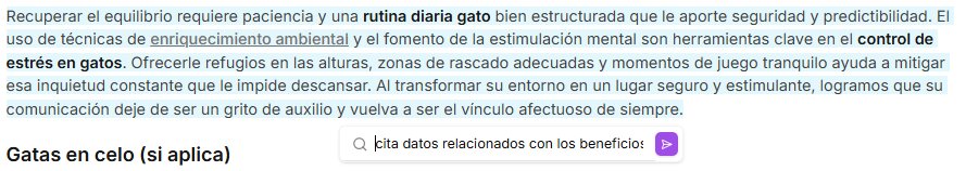 botón Niara AI en el Flujo de Contenido de Niara